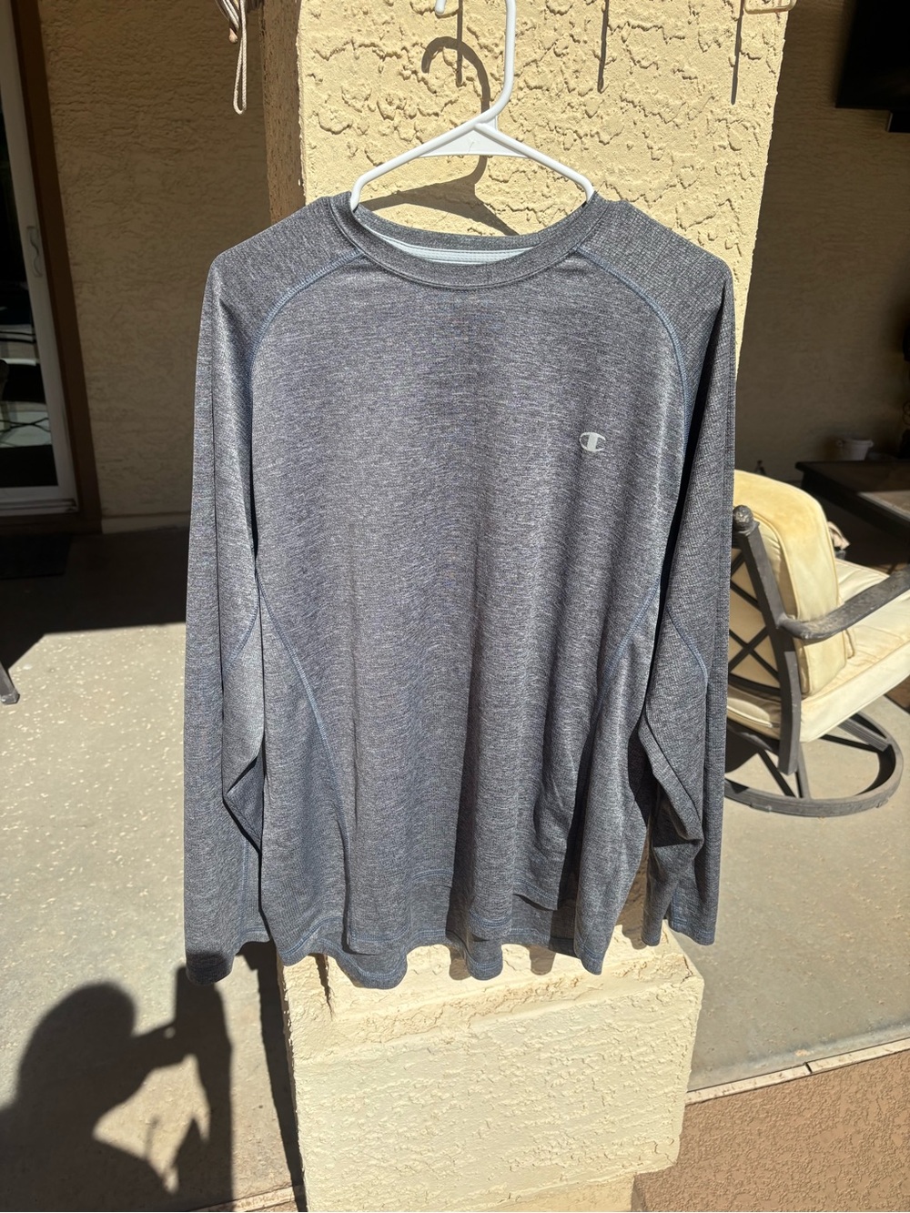Champion Mens Long Sleeve Shirt XL